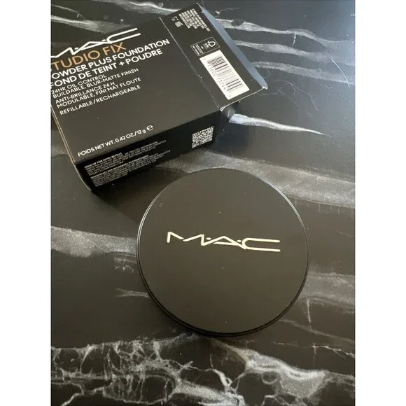 MAC Studio Fix Powder Plus Foundation C8 0.42 oz/12 g Brand New With Box - Picture 5 of 7